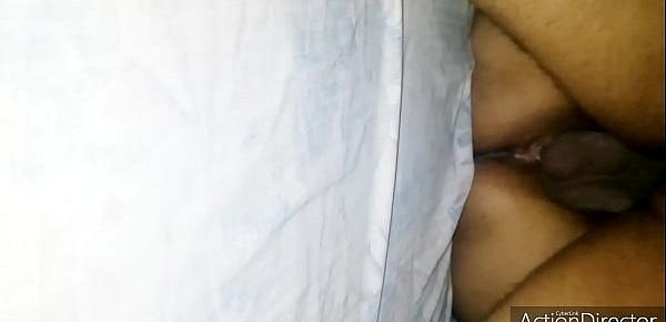  I am fucking my office close friend anu in his house without condom in night